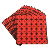 Max 360pcs Shooting Paper Target Florescent Orange Self adhesive Target Stickers