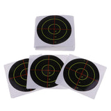 Max 100pcs Shooting Targets Reactive Splatter Dia. 7.5cm Adhesive Paper Targets