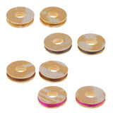 Max Fishing Rod Guide Ring Wrapping Line Tying Thread Fix Line Golden