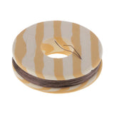 Max Fishing Rod Guide Ring Wrapping Line Tying Thread Fix Line Dark Chocolate