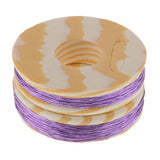 Max 2x Fishing Rod Guide Wrapping Lines Rod Building Wrapping Thread Purple