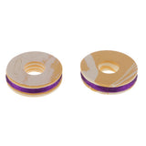 Max 2pcs Fishing Rod Guide Ring Wrapping Line Tying Thread Fix Line Purple