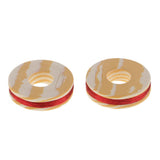 Max 2pcs Fishing Rod Guide Ring Wrapping Line Tying Thread Fix Line Red