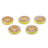 Max 5x Fishing Rod Guide Ring Wrapping Lines Rod Building Wrapping Thread Yellow