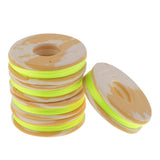 Max 5x Fishing Rod Guide Ring Wrapping Lines Rod Building Wrapping Thread Yellow
