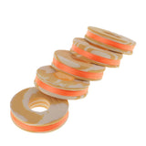 Max Fishing Rod Guide Ring Wrapping Line Tying Thread Orange Red