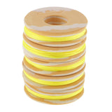 Max 5 Spool Fishing Rod Guide Ring Wrapping Line Tying Thread Fix Line Yellow