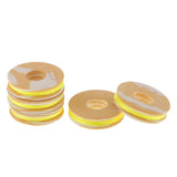 Max 5 Spool Fishing Rod Guide Ring Wrapping Line Tying Thread Fix Line Yellow