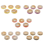 Max 5 Spool Fishing Rod Guide Ring Wrapping Line Tying Thread Fix Line Yellow