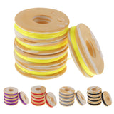 Max 5 Spool Fishing Rod Guide Ring Wrapping Line Tying Thread Fix Line Yellow
