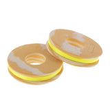 Max 5 Spool Fishing Rod Guide Ring Wrapping Line Tying Thread Fix Line Yellow