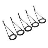 Max 20pcs Single Leg Fishing Rod Guides Line Ring DIY Pole Repair Kit 1.4cm