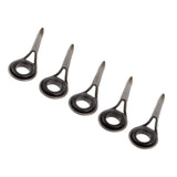 Max 5pcs Spinning Fishing Rod Guides Eye Ring Rod Repair Kit DIY Diameter 3.8mm