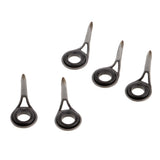 Max 5pcs Spinning Fishing Rod Guides Eye Ring Rod Repair Kit DIY Diameter 3.8mm
