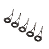Max 5pcs Spinning Fishing Rod Guides Eye Ring Rod Repair Kit DIY Diameter 4.8mm