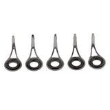 Max 5pcs Spinning Fishing Rod Guides Eye Ring Rod Repair Kit DIY Diameter 4.8mm