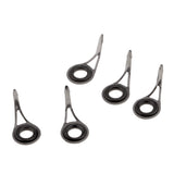 Max 5pcs Spinning Fishing Rod Guides Eye Ring Rod Repair Kit DIY Diameter 4.8mm