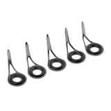 Max 5pcs Spinning Fishing Rod Guides Eye Ring Rod Repair Kit DIY Diameter 4.8mm