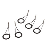 Max 5pcs Fishing Rod Eyes Ceramic Ring Spinning Rod Guides Line Rings Size 25