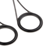 Max 5pcs Fishing Rod Eyes Ceramic Ring Spinning Rod Guides Line Rings Size 30