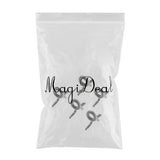 Max 5pcs Stainless Steel Fishing Rod Guides Tip Rings Rod Repair Kit 4.8mm