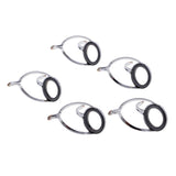 Max 5pcs Fishing Rod Guide Line Ring DIY Rod Building Repair Kit Diameter 13.8mm