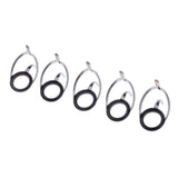 Max 5pcs Fishing Rod Guide Line Ring DIY Rod Building Repair Kit Diameter 13.8mm
