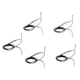 Max 5pcs Fishing Rod Guide Line Ring DIY Rod Building Repair Kit Diameter 13.8mm