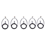 Max 5pcs Fishing Rod Guide Line Ring DIY Rod Building Repair Kit Diameter 17.8mm
