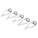 Max 5pcs Fishing Rod Building Repair SIC Ring Spinning Casting Guides Size 16