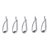 Max 5pcs Fishing Rod Pole Guides Tips Top Eye Rings Rod Repair Kit Size 2