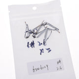 Max 5pcs Fishing Rod Pole Guides Tips Top Eye Rings Rod Repair Kit Size 3