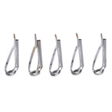 Max 5pcs Fishing Rod Pole Guides Tips Top Eye Rings Rod Repair Kit Size 3