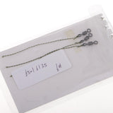 Max 5pcs Ready Tied Carp Fishing Rigs Hair Rigs Bait Needle Boilie Stopper 006