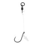 Max Carp Fishing Chod Rigs Leader Ready Tied with Bait Screw Steel Hooks Hook Size 8