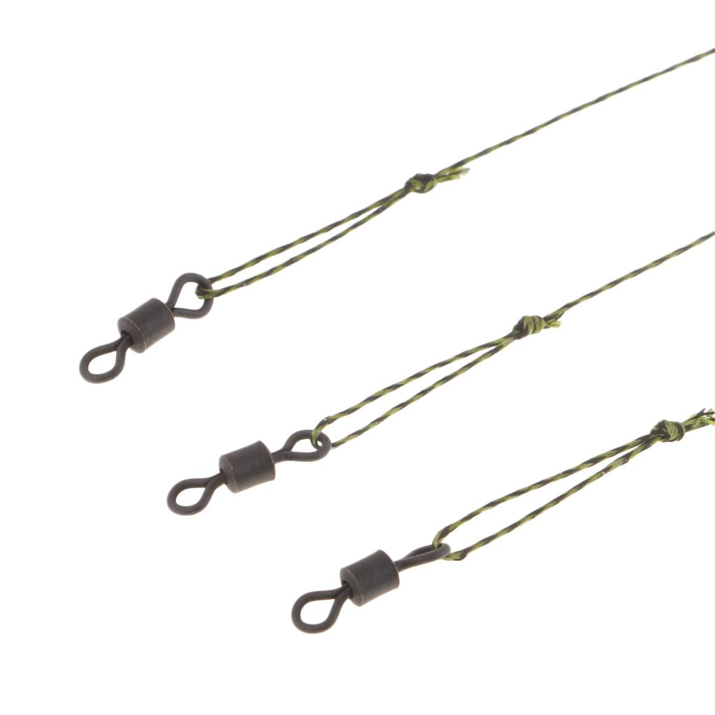 barbed indian fish hook ⚡️Buy Max 3pcs Ready Tied Carp Fishing Rigs