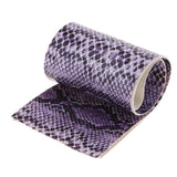 Max Simulation Snake Skin Fishing Rod Handle Decoration DIY Repair Tool Purple