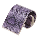 Max Simulation Snake Skin Fishing Rod Handle Decoration DIY Repair Tool Purple