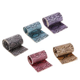 Max Simulation Snake Skin Fishing Rod Handle Decoration DIY Repair Tool Purple