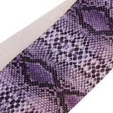 Max Simulation Snake Skin Fishing Rod Handle Decoration DIY Repair Tool Purple