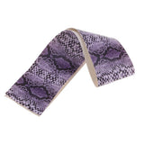 Max Simulation Snake Skin Fishing Rod Handle Decoration DIY Repair Tool Purple