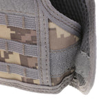 Max Mini Molle Vest Beer Water Bottle Cooler Carrier Drink Decoration Set ACU
