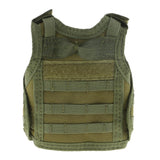 Max Tactical Beer Vest Miniature Vests Beverage Holder Cooler Army Green