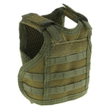 Max Tactical Beer Vest Miniature Vests Beverage Holder Cooler Army Green