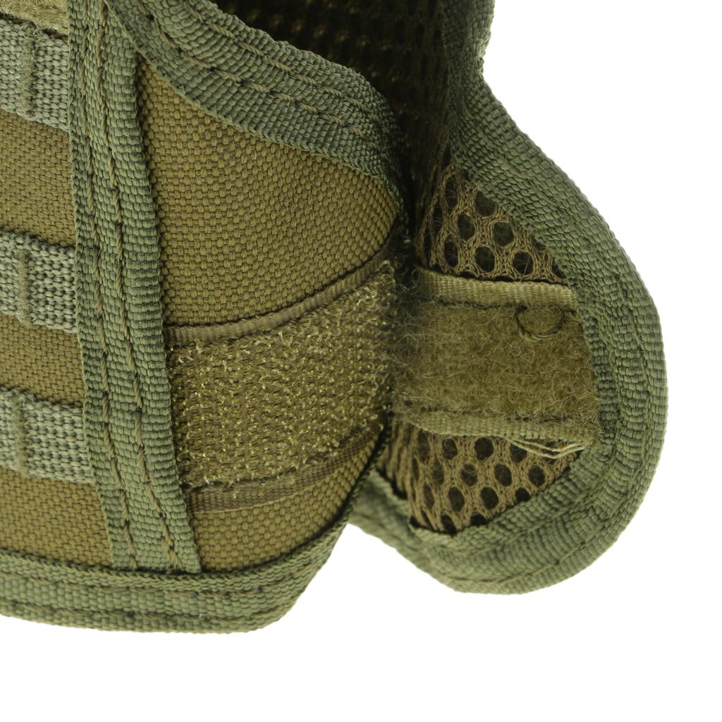 Max Tactical Beer Vest Miniature Vests Beverage Holder Cooler Army Green