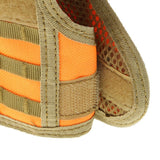 Max Tactical Beer Vest Miniature Vests Beverage Holder Cooler Orange