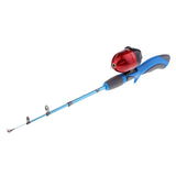 Maxbell Ice Fishing Rod Ultralight Detachable Fishing Pole Spinning Rod Blue