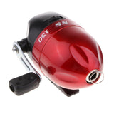 Maxbell Ice Fishing Rod Ultralight Detachable Fishing Pole Spinning Rod Blue