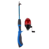 Maxbell Ice Fishing Rod Ultralight Detachable Fishing Pole Spinning Rod Blue