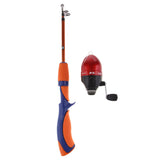 Maxbell Ice Fishing Rod Ultralight Detachable Fishing Pole Spinning Rod Orange